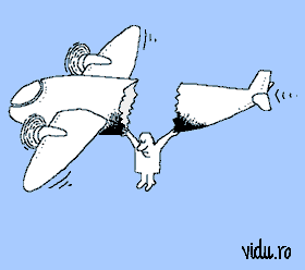 aberatie grafica - accident aviatic