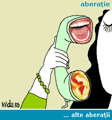 aberatie grafica - arta conversatiei la telefon