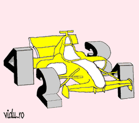 aberatie grafica - masina de formula 1