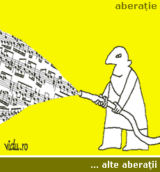 aberatie grafica - partituri muzicale