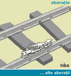 aberatie grafica - transportul de calatori pe calea ferata