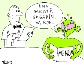 concurs de umor cu caricaturi - alien menu
