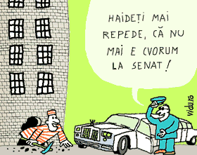 concurs de umor cu caricaturi - evadare cu limuzina
