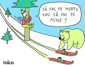 concurs de umor cu caricaturi - frumusetea sporturilor de iarna