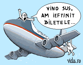 concurs de umor cu caricaturi - transport aerian de pasageri