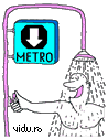 banc ilustrat - Intamplari din metrou
