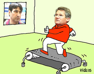 caricatura - boloni vrea la nationala in locul lui piturca