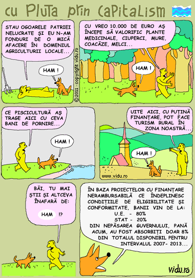 pe sub nasul nostru defileaza fonduri europene