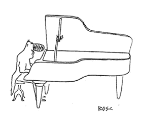 caricatura de bosc