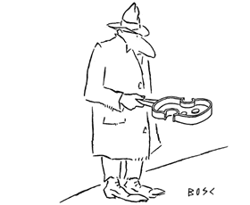 caricatura de bosc