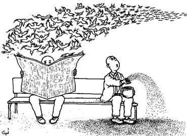 caricatura de elrayah ombaddi