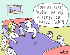 concurs de umor cu caricaturi - complexitatea situatiilor din pat