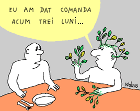 concurs de umor cu caricaturi - efectele curei vegetariene