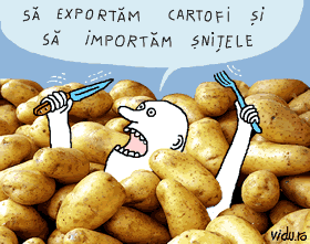concurs de umor cu caricaturi - efortul pentru o alimentatie sanatoasa
