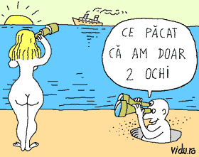 concurs de umor cu caricaturi - frumusetile naturii pe litoral