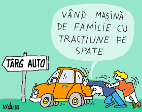 concurs de umor cu caricaturi - valorificarea autoturismelor second hand
